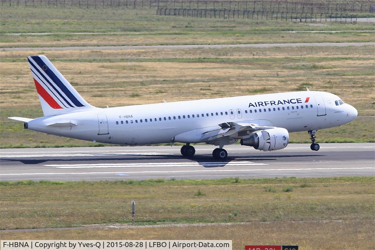 F-HBNA, 2010 Airbus A320-214 C/N 4335, Airbus A320-214, Landing rwy 14R, Toulouse-Blagnac airport (LFBO-TLS)