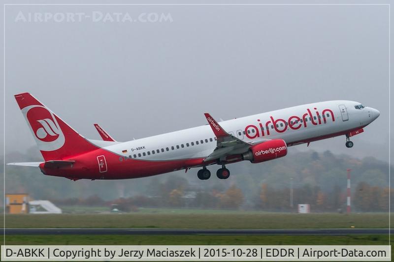 D-ABKK, 2010 Boeing 737-86J C/N 37753, Boeing 737-86J