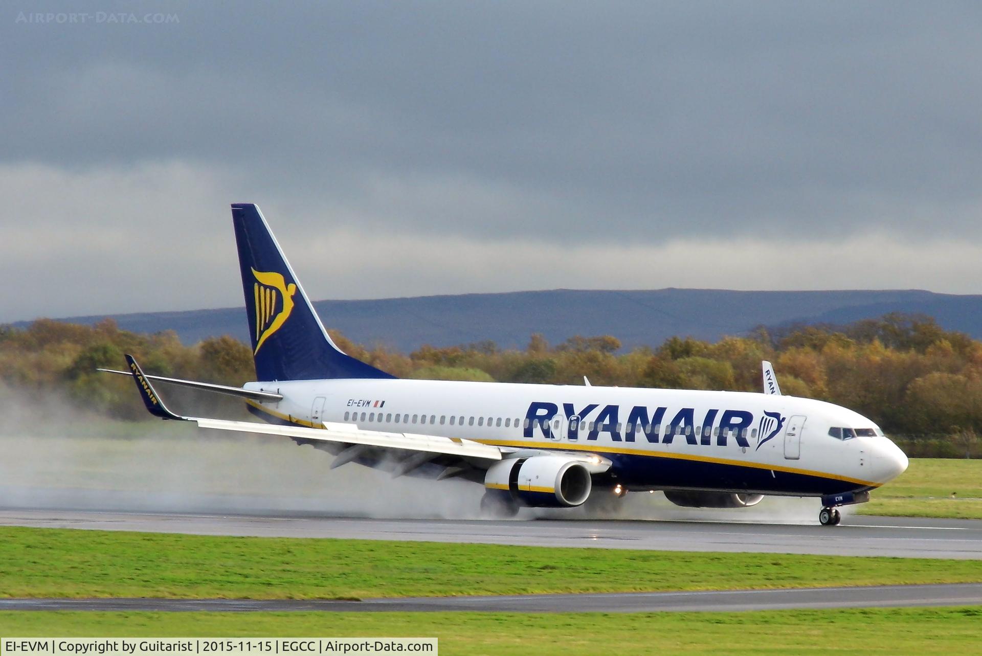 EI-EVM, 2012 Boeing 737-8AS C/N 40296, At Manchester