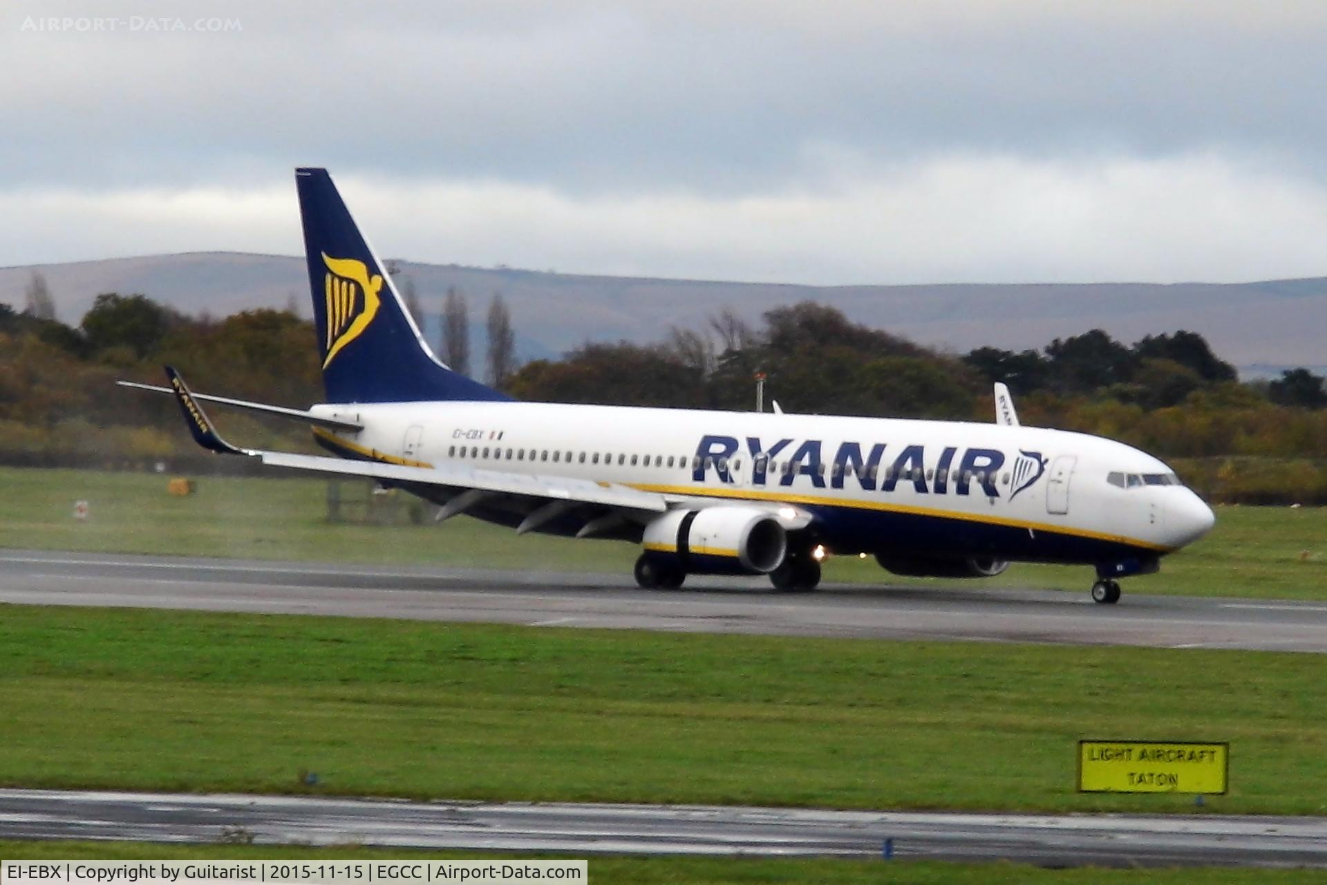EI-EBX, 2009 Boeing 737-8AS C/N 35007, At Manchester