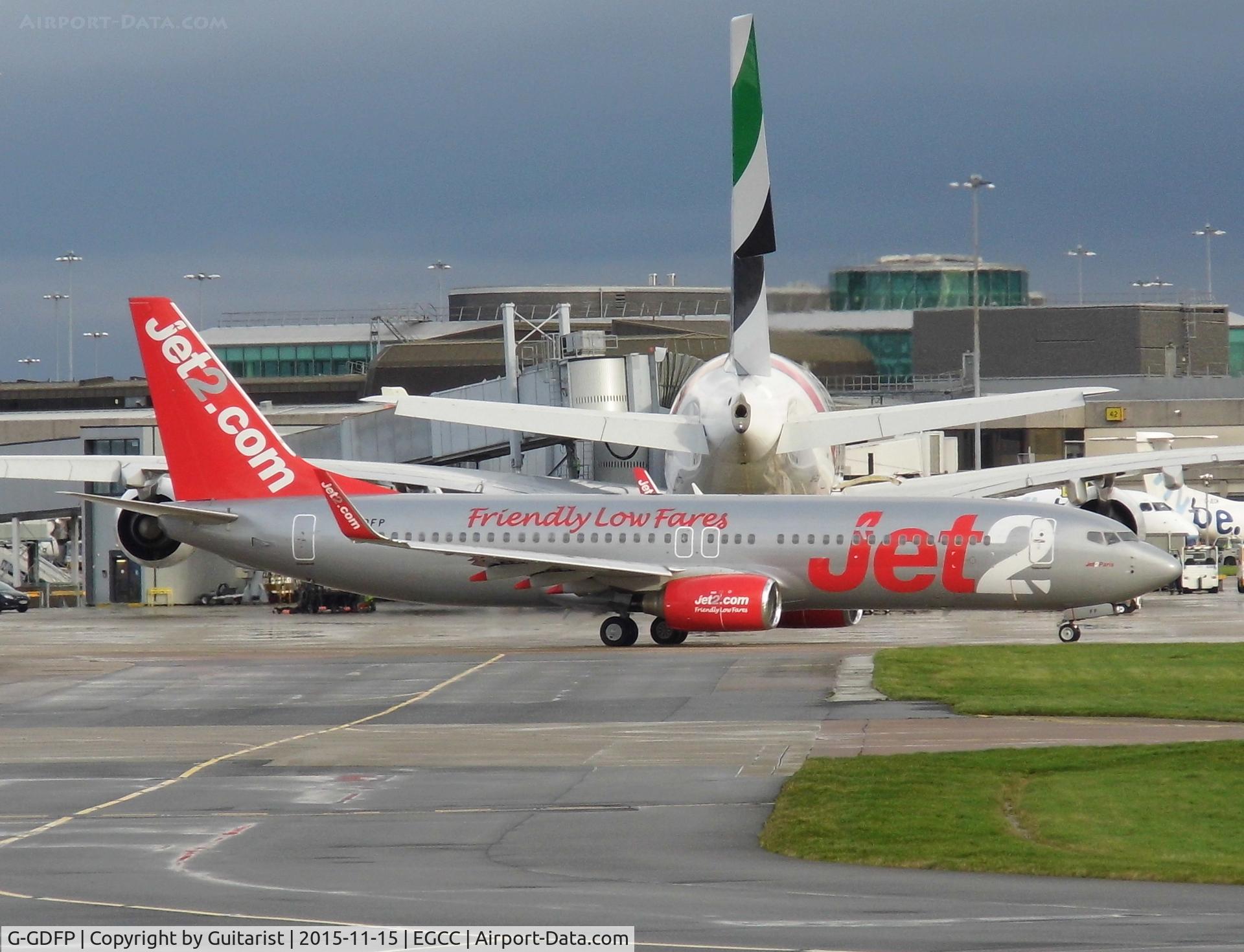 G-GDFP, 1998 Boeing 737-8Z9 C/N 28177, At Manchester