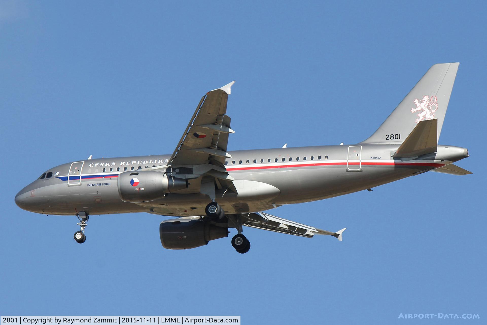 2801, 2007 Airbus ACJ319 (A319-115/CJ) C/N 2801, A319 2801 Government of Czech Republic