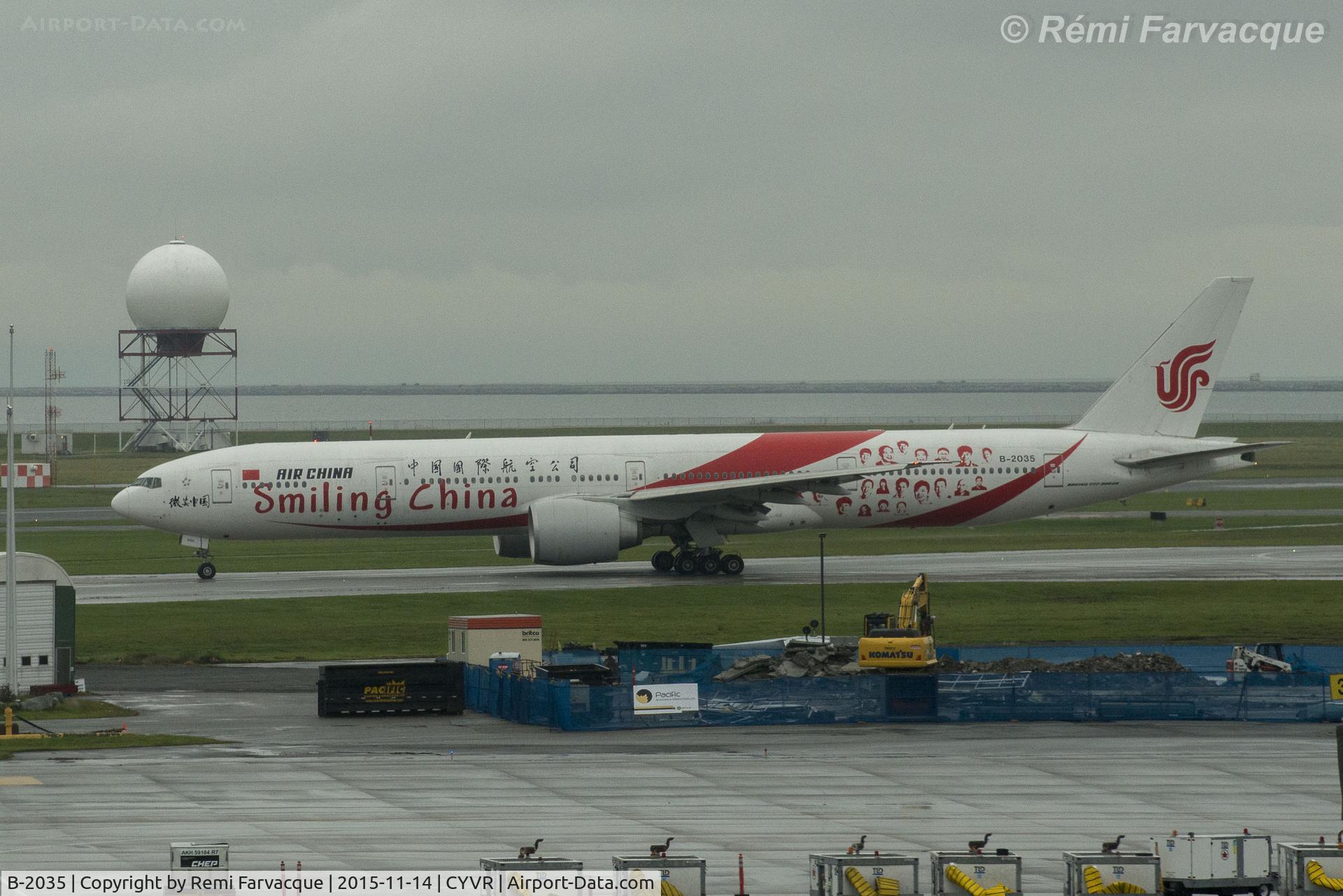 B-2035, 2012 Boeing 777-39L/ER C/N 38674, Taxiing for take-off