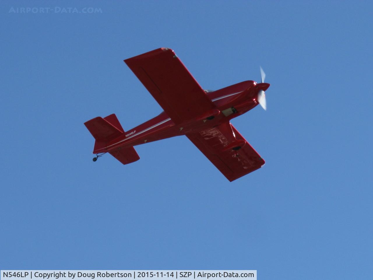N546LP, Vans RV-8 C/N 82726, 2007 Obrien VAN's RV-8, Lycoming IO-360EXP 180 Hp, fast takeoff climb Rwy 22