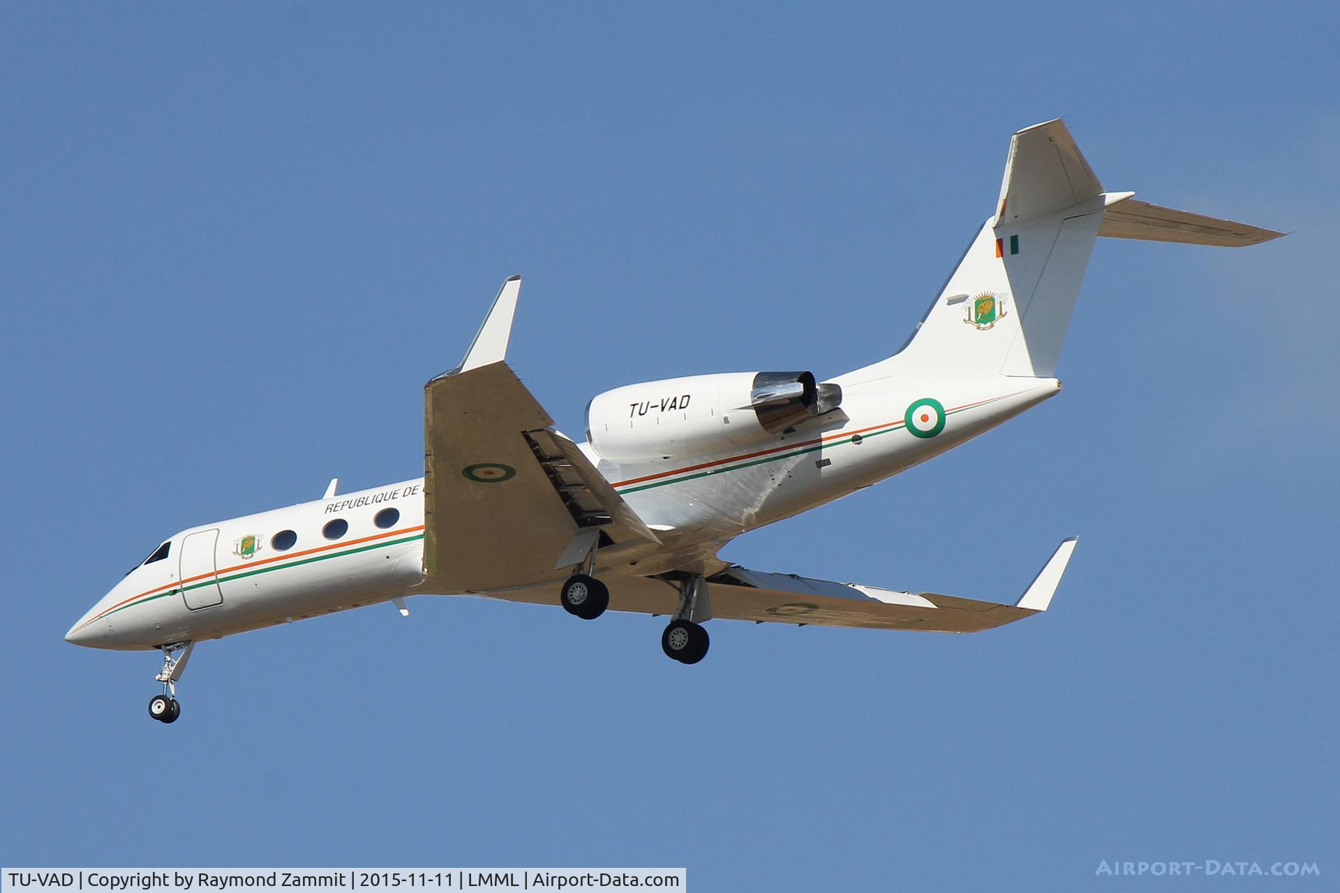 TU-VAD, 1988 Gulfstream Aerospace G-IV C/N 1019, Gulfstream G-IV TU-VAD Government of Cote D'Ivoire