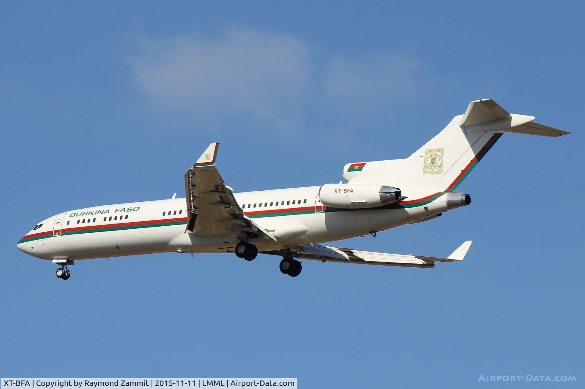 XT-BFA, 1981 Boeing 727-282 C/N 22430, B727 XT-BFA Government of Burkina Faso