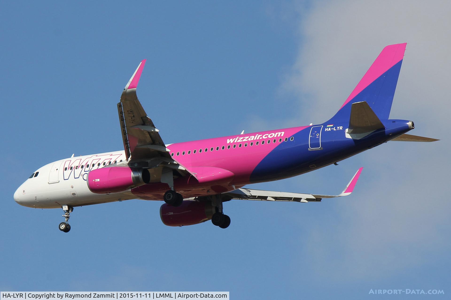 HA-LYR, 2015 Airbus A320-232 C/N 6631, A320 HA-LYR Wizzair