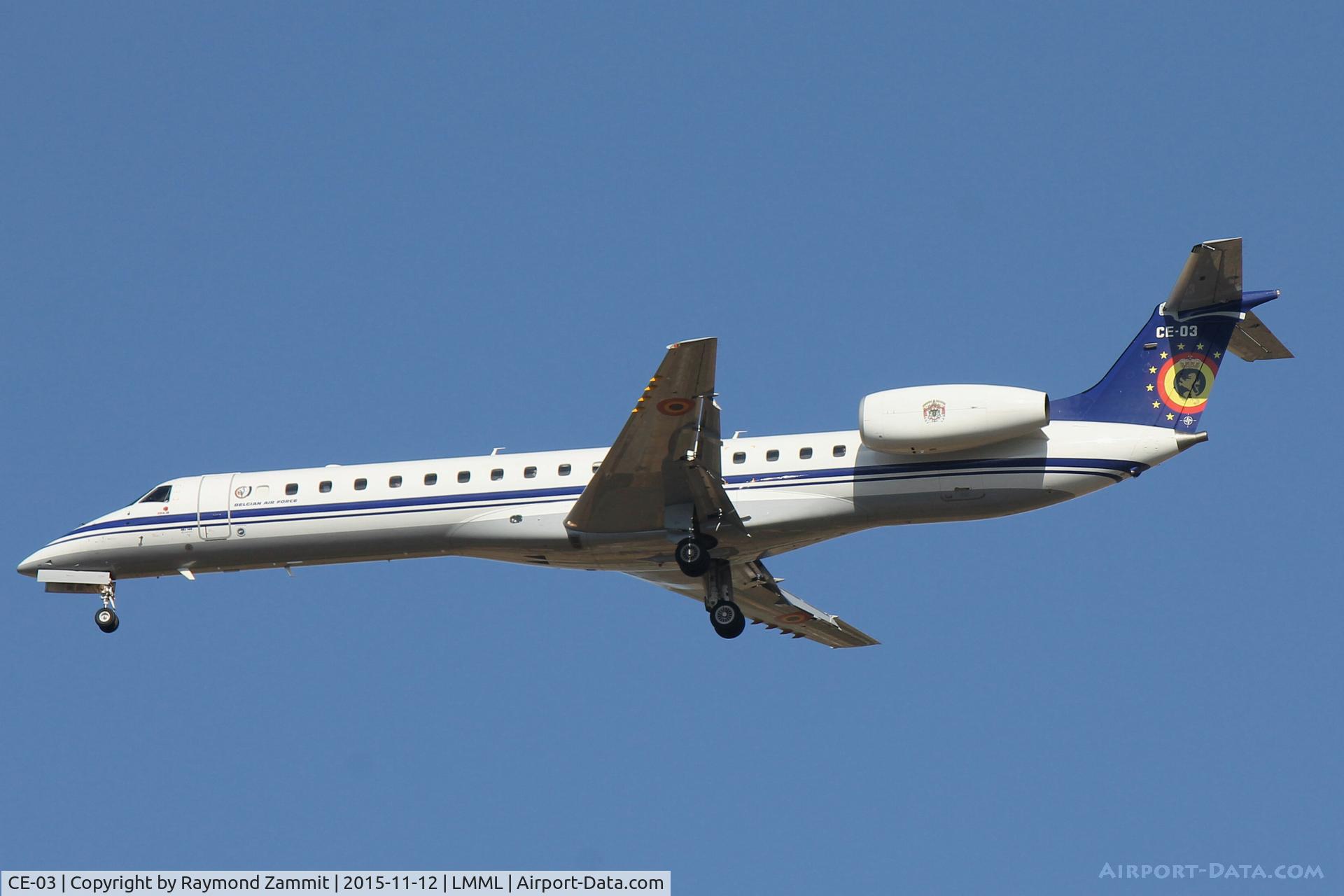 CE-03, 2001 Embraer ERJ-145LR (EMB-145LR) C/N 145526, Emb-145 CE-03 Belgian Air Force