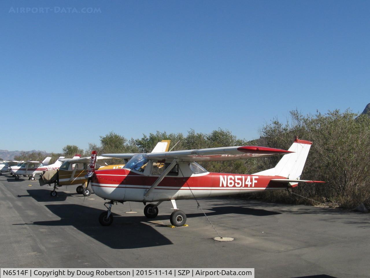 N6514F, 1966 Cessna 150F C/N 15063114, 1966 Cessna 150F, Continental o-200 100 Hp, aircraft is FOR SALE, Hawaii registration.