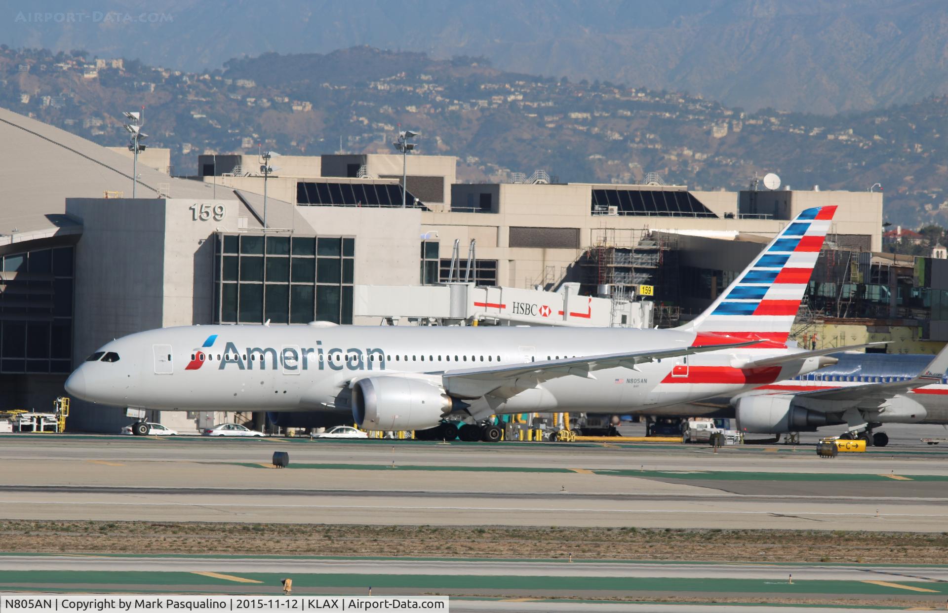 N805AN, 2015 Boeing 787-8 Dreamliner C/N 40623, Boeing 787-8
