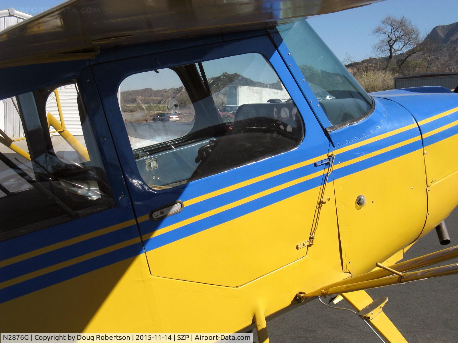 N2876G, 1967 Champion 7ECA Citabria C/N 522-68, 1967 Champion 7ECA CITABRIA, Lycoming O-235 115 Hp, quick-release door