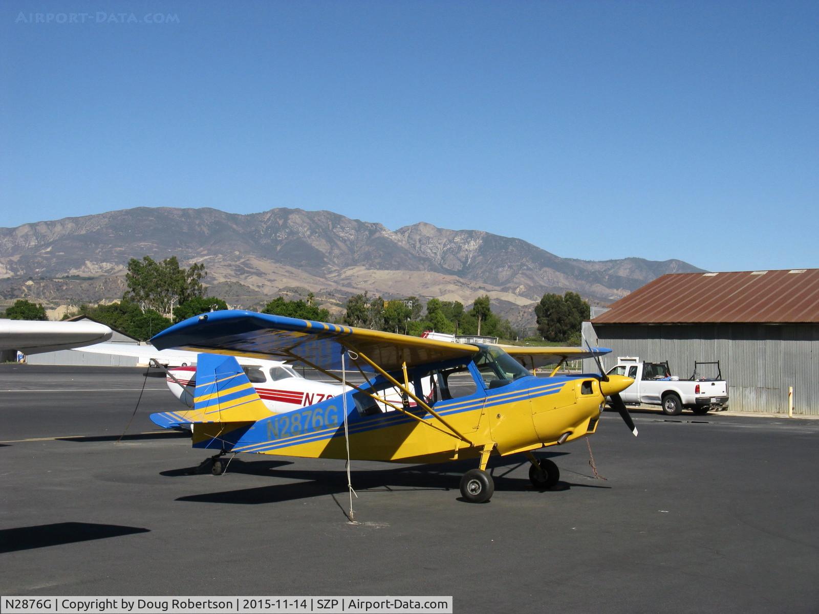 N2876G, 1967 Champion 7ECA Citabria C/N 522-68, 1967 Champion 7ECA CITABRIA, Lycoming O-235 115 Hp