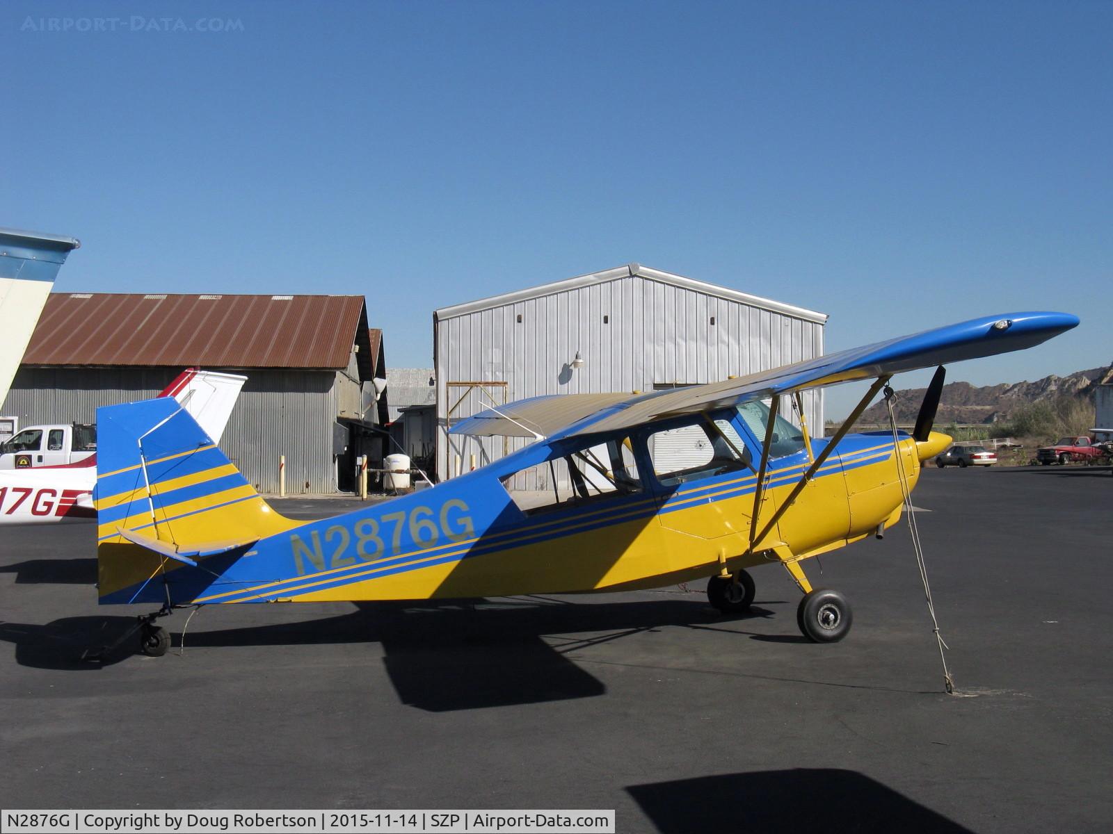 N2876G, 1967 Champion 7ECA Citabria C/N 522-68, 1967 Champion 7ECA CITABRIA, Lycoming O-235 115 Hp
