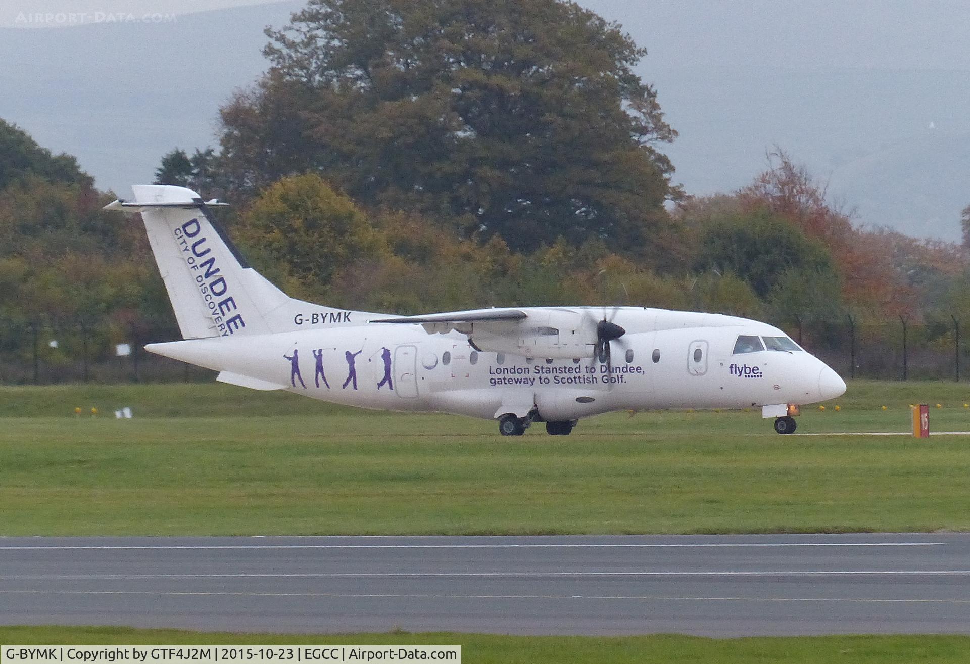 G-BYMK, 1996 Dornier 328-100 C/N 3062, G-BYMK at Manchester 23.10.15