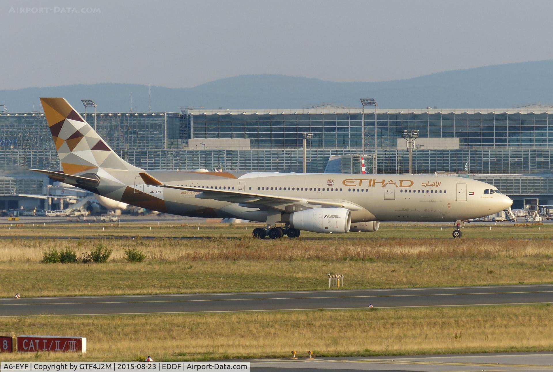A6-EYF, 2006 Airbus A330-243 C/N 717, A6-EYF at Frankfurt 23.8.15