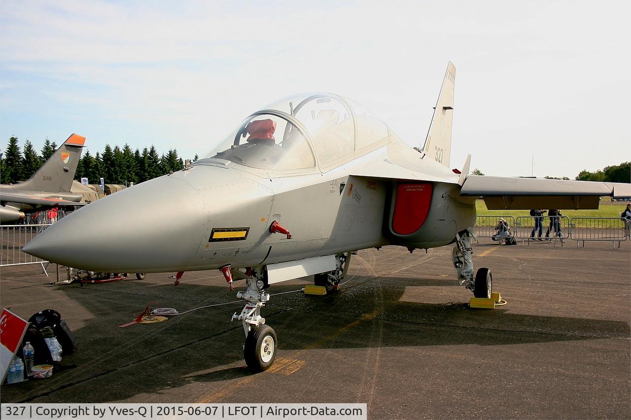 327, 2014 Alenia Aermacchi M-346 Master C/N 327, Alenia Aermacchi M-346 Master, Static display, Tours-St Symphorien Air Base 705 (LFOT-TUF) Open day 2015