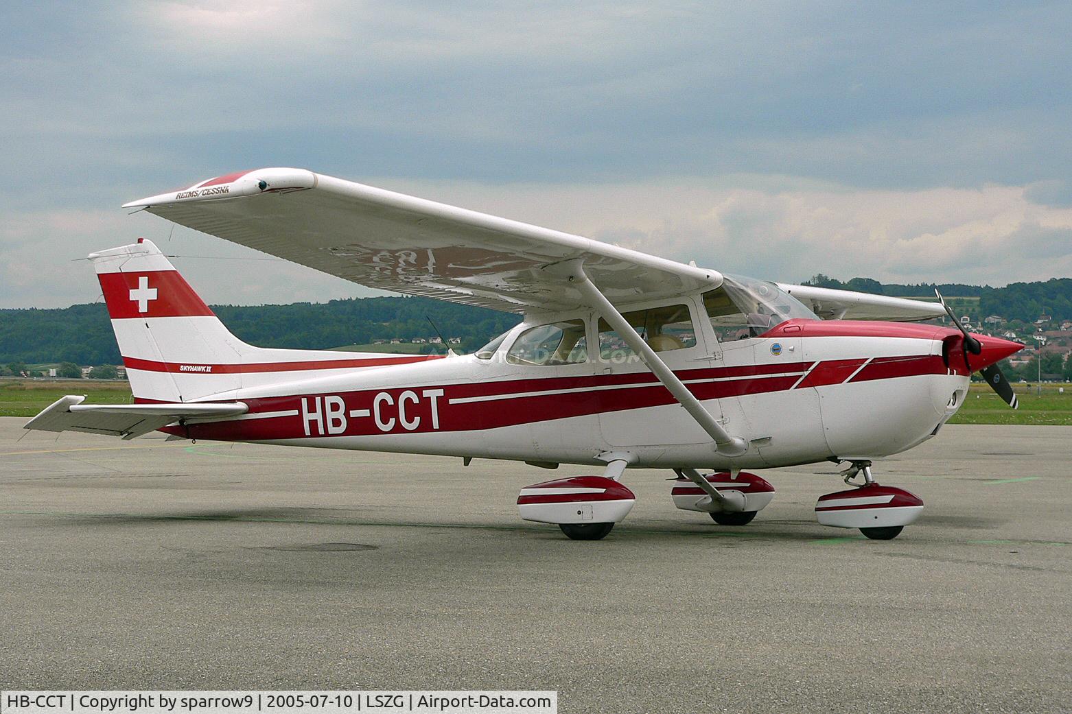 HB-CCT, 1979 Reims F172N Skyhawk C/N F172-01885, From the far end of Switzerland