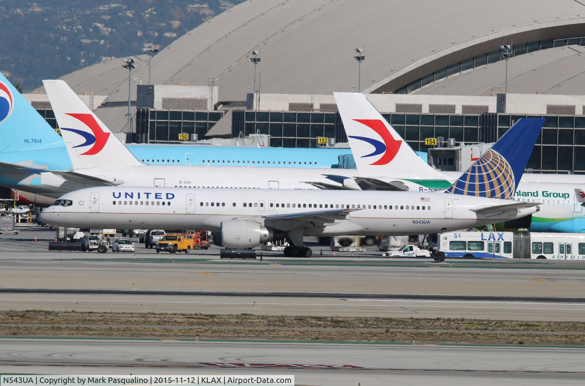 N543UA, 1991 Boeing 757-222 C/N 25698, Boeing 757-200