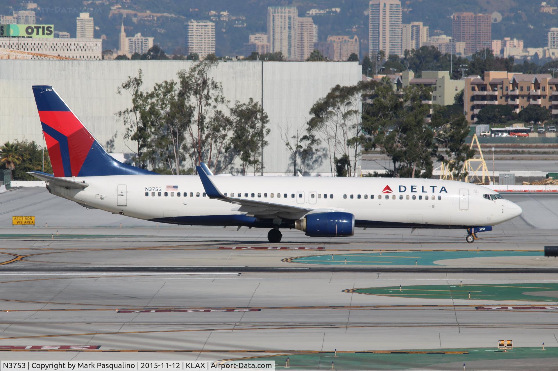 N3753, 2001 Boeing 737-832 C/N 32626, Boeing 737-800