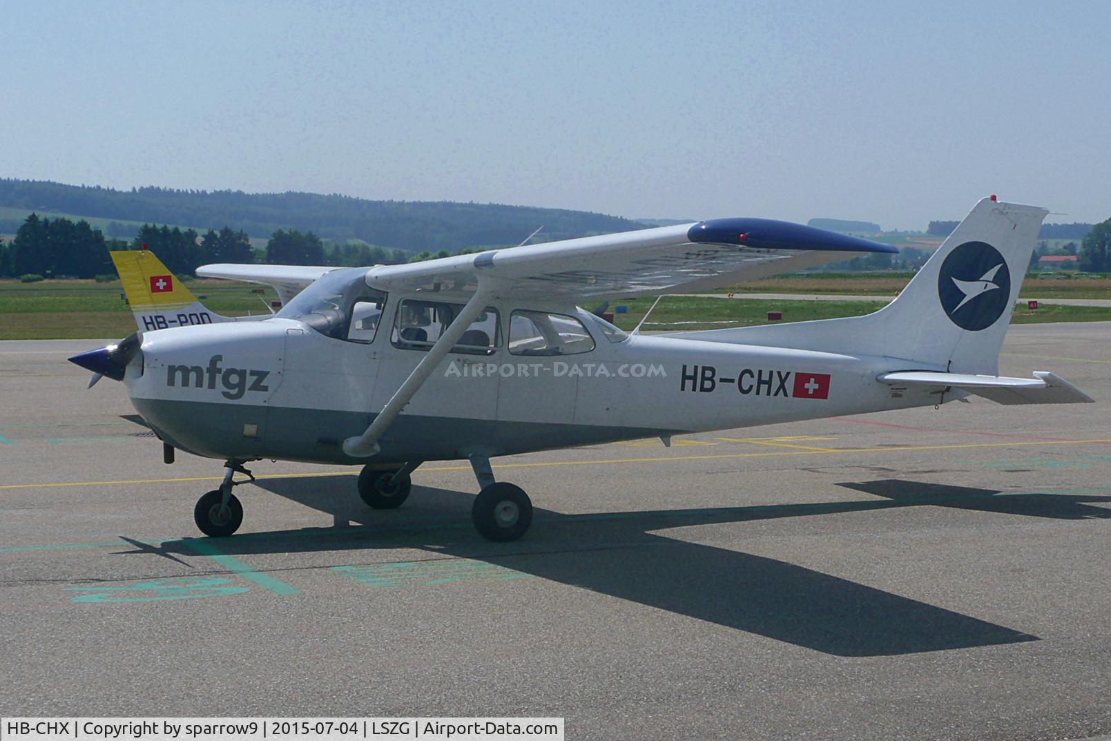 HB-CHX, 1984 Reims F172P C/N 2220, A regular visitor from Zurich