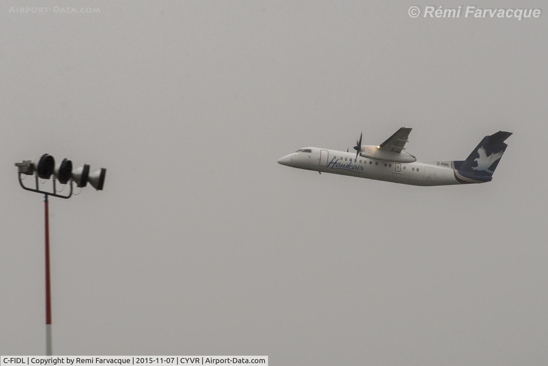 C-FIDL, 1991 De Havilland Canada DHC-8-311A Dash 8 C/N 305, Departure east from south runway