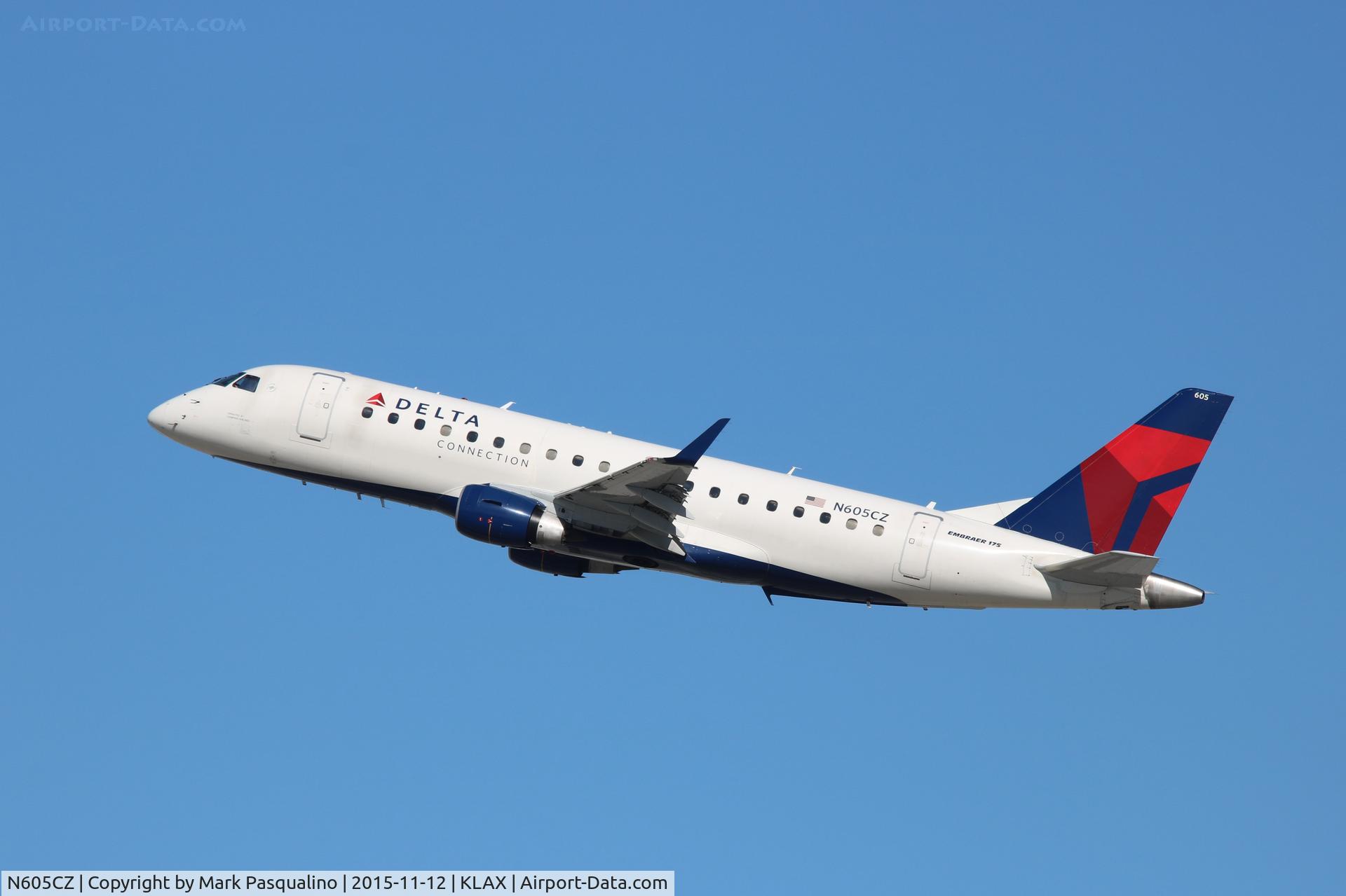 N605CZ, 2007 Embraer 175LR (ERJ-170-200LR) C/N 17000186, ERJ 170-200 LR