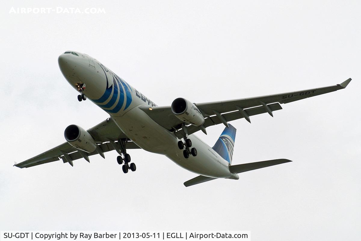 SU-GDT, 2011 Airbus A330-343X C/N 1230, SU-GDT   Airbus A330-343E [1230] (EgyptAir) Home~G 11/05/2013
