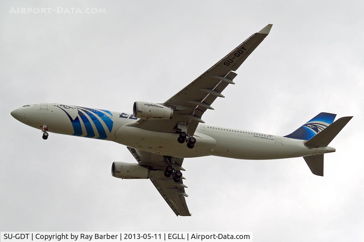 SU-GDT, 2011 Airbus A330-343X C/N 1230, SU-GDT   Airbus A330-343E [1230] (EgyptAir) Home~G 11/05/2013