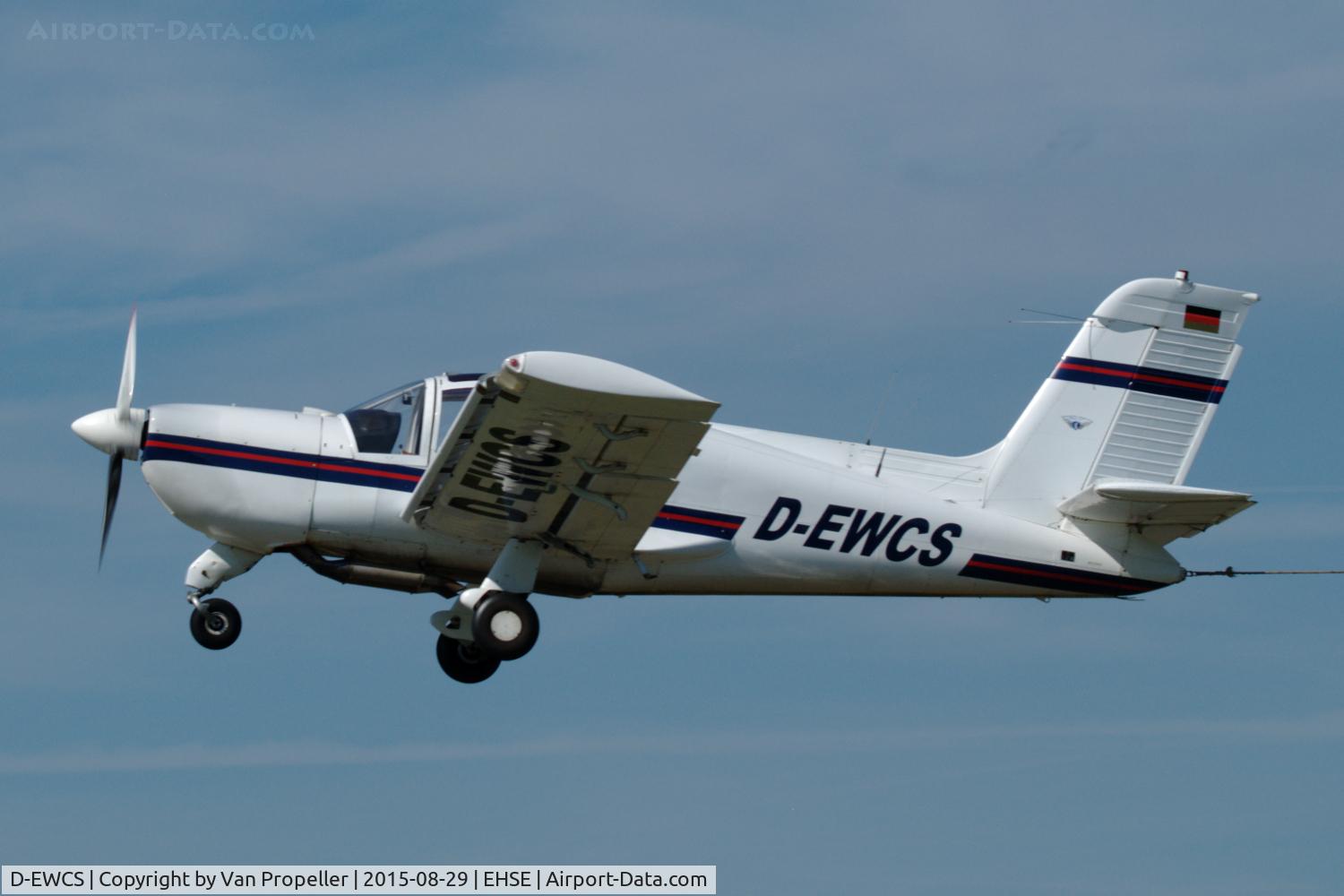 D-EWCS, Socata Rallye 235F C/N 13395, SOCATA Rallye 235F used for glider towing at Breda airport (Seppe), the Netherlands