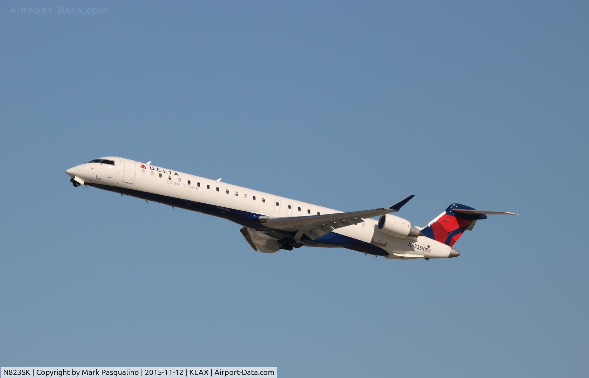 N823SK, 2008 Bombardier CRJ-900ER (CL-600-2D24) C/N 15205, CL600-2D24
