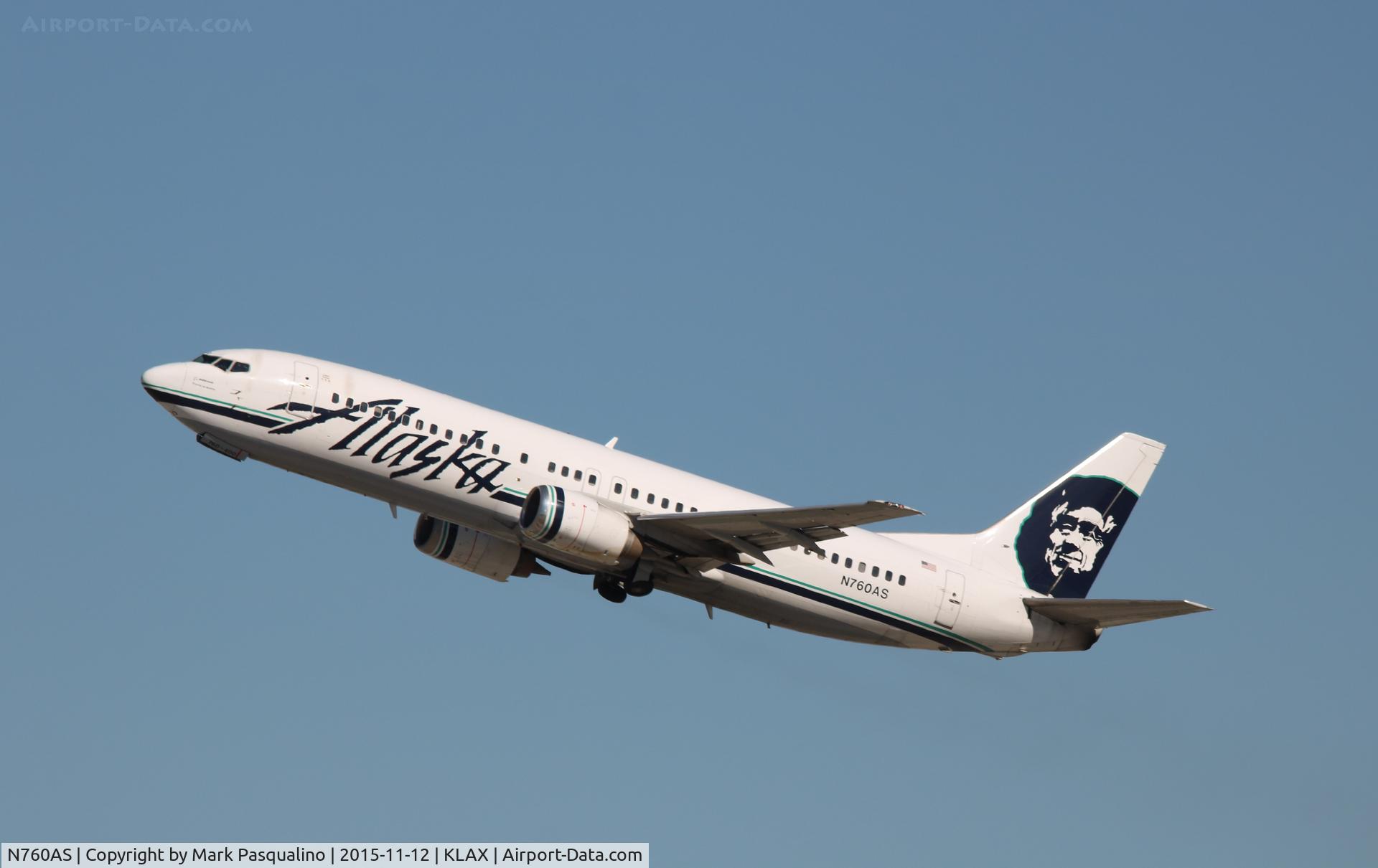 N760AS, 1992 Boeing 737-4Q8 C/N 25098, Boeing 737-400