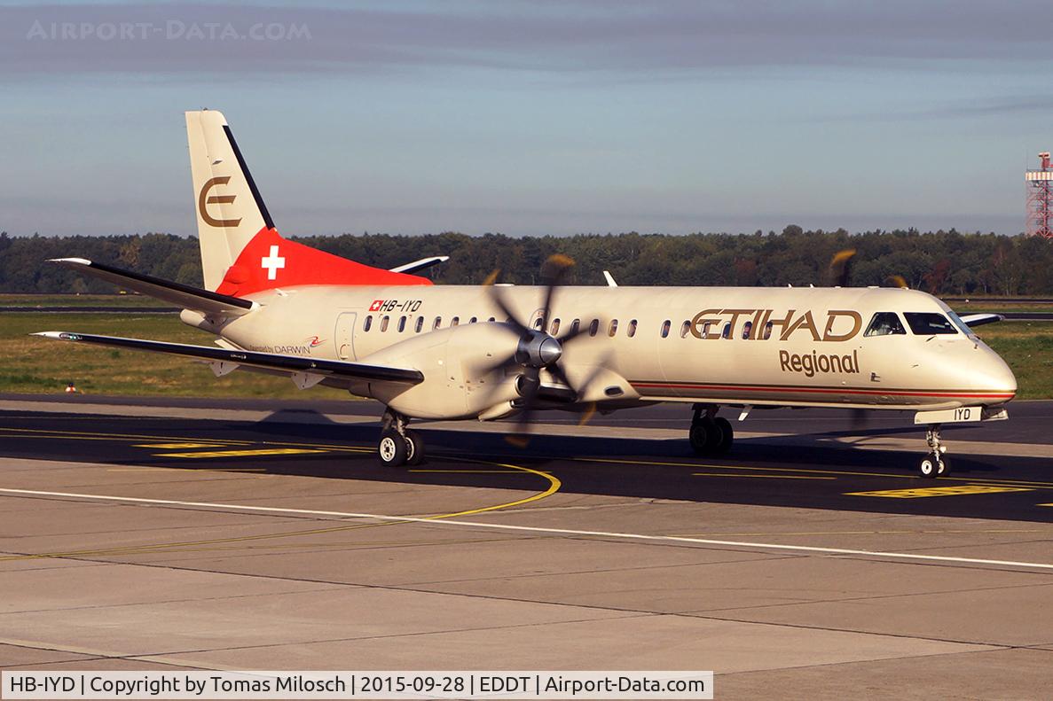 HB-IYD, 1998 Saab 2000 C/N 2000-059, 