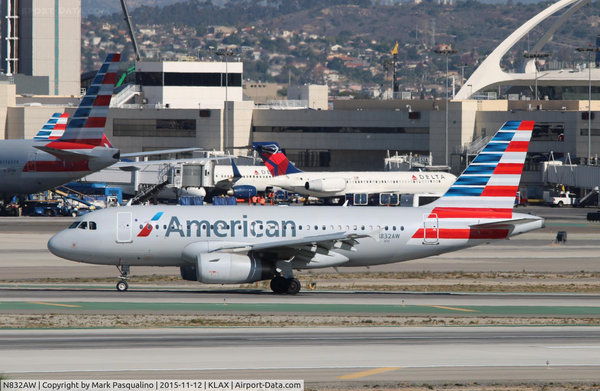 N832AW, 2001 Airbus A319-132 C/N 1643, Airbus A319