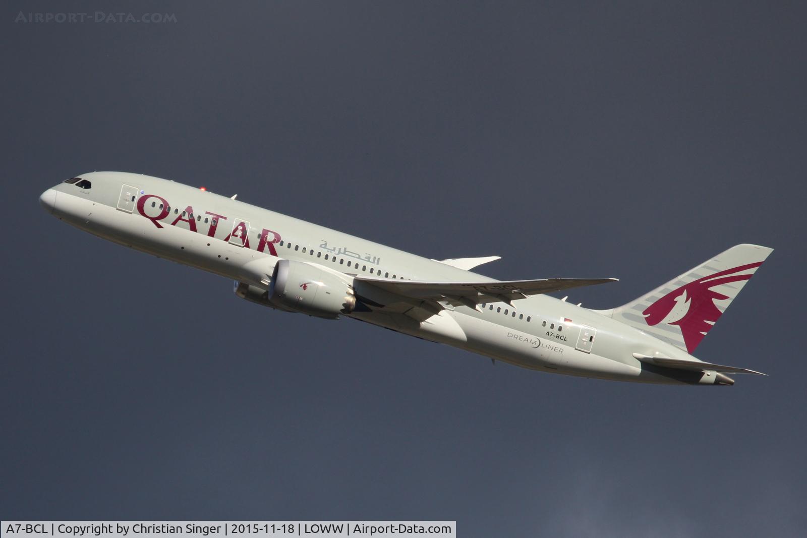 A7-BCL, 2012 Boeing 787-8 Dreamliner C/N 38330, RWY 29