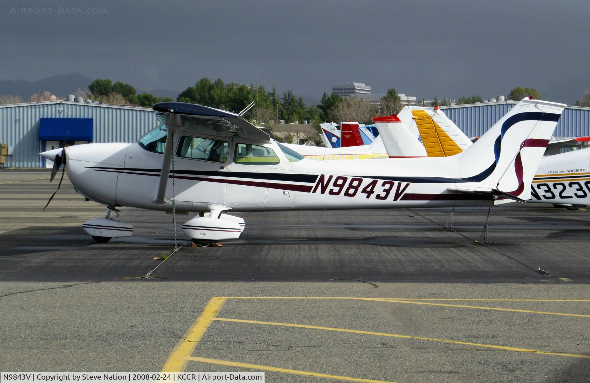 N9843V, 1974 Cessna 172M C/N 17264527, Locally-based 1974 Cessna 172M @ Buchanan Field, Concord, CA
