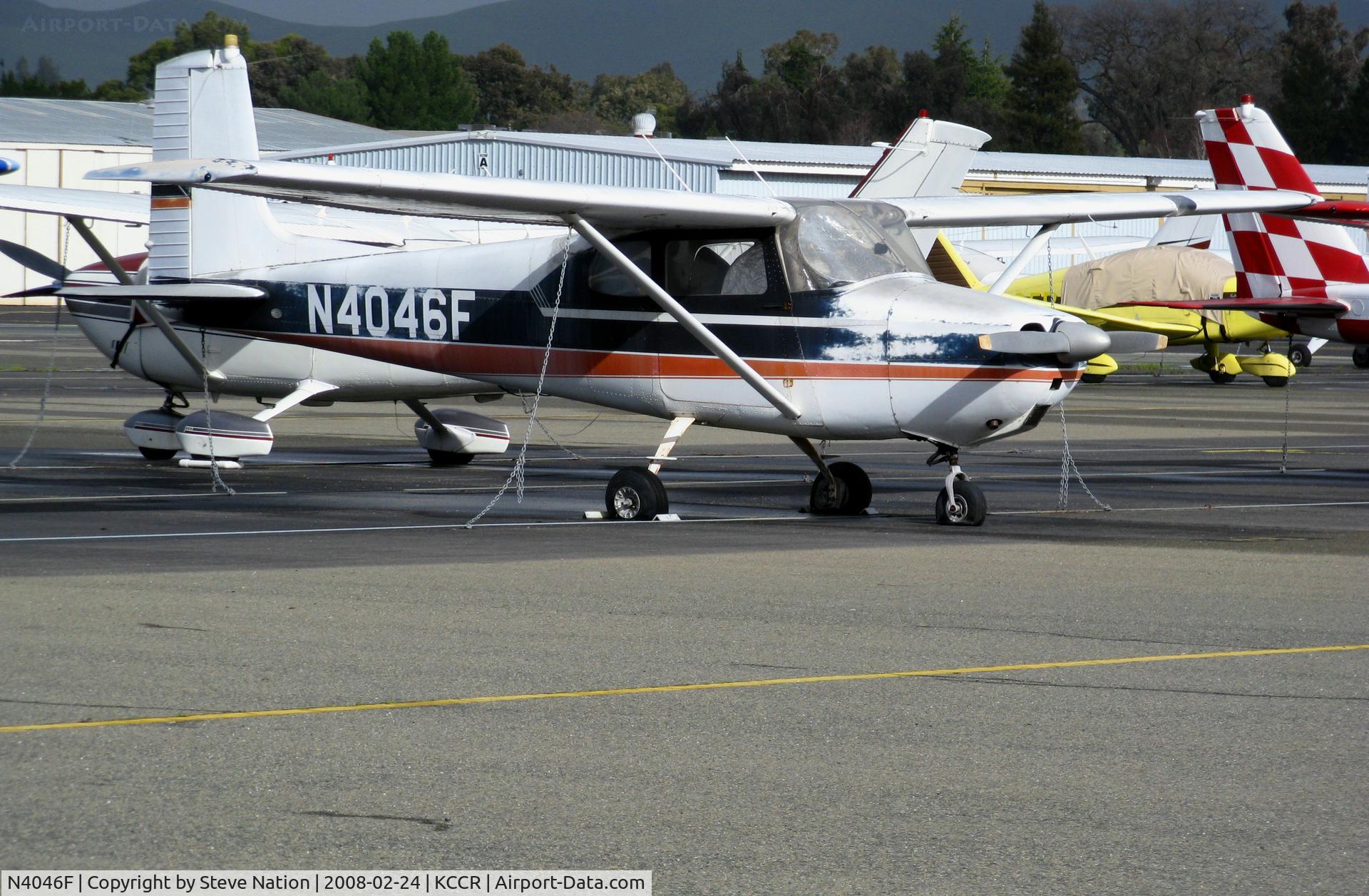 N4046F, 1958 Cessna 172 C/N 36946, Locally-based 1957 Cessna 172 @ Buchanan Field, Concord, CA