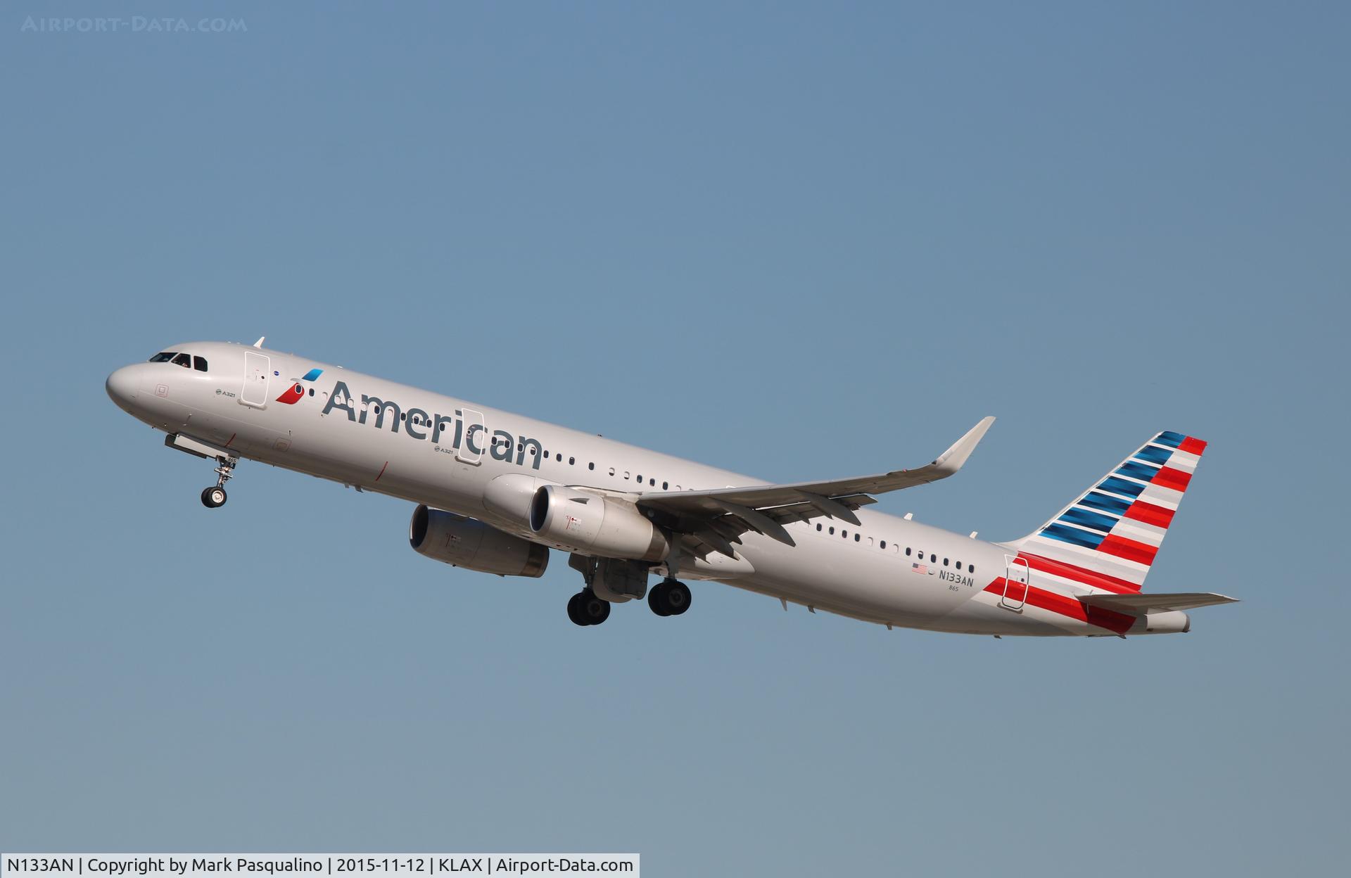 N133AN, 2015 Airbus A321-200 C/N 6482, Airbus A321