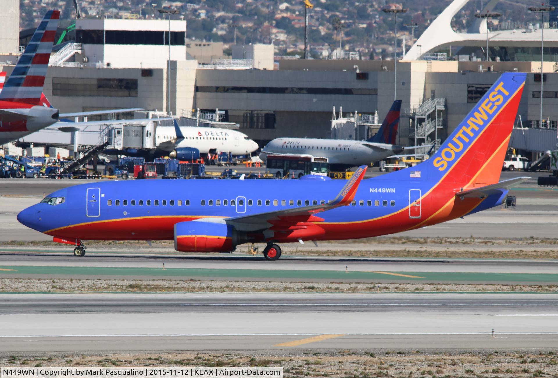 N449WN, 2003 Boeing 737-7H4 C/N 32469, Boeing 737-700