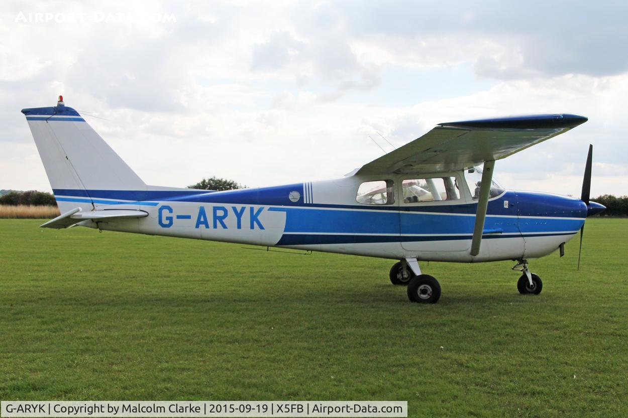 G-ARYK, 1962 Cessna 172C Skyhawk C/N 17249288, Cessna 172C Skyhawk, Fishburn Airfield, September 19th 2015.