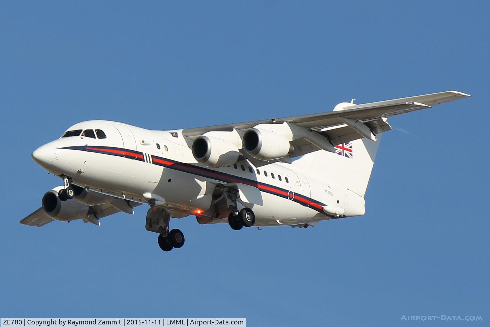 ZE700, 1984 British Aerospace BAe.146-100 CC.2 C/N E1021, Bae146 ZE700 Royal Air Force