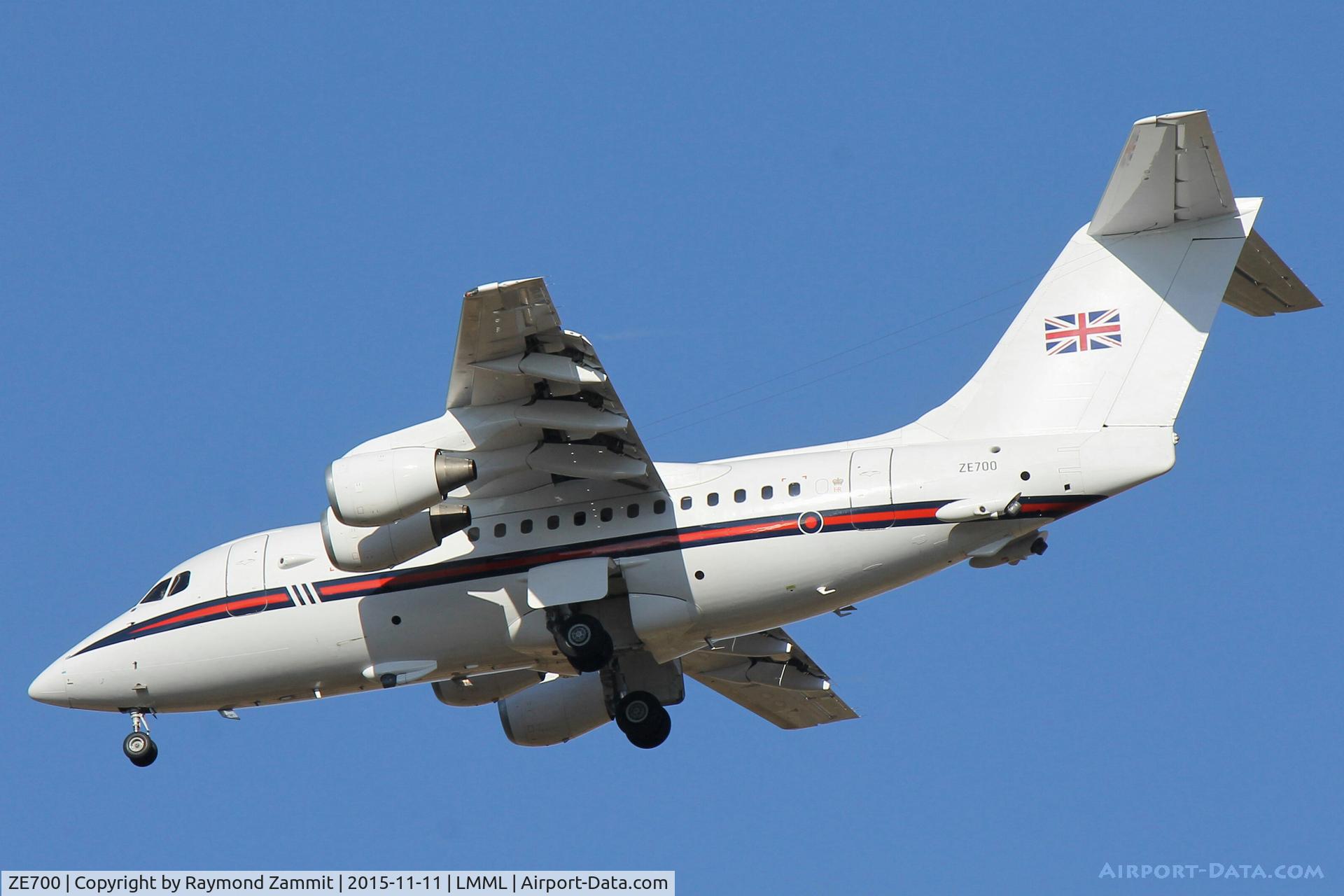 ZE700, 1984 British Aerospace BAe.146-100 CC.2 C/N E1021, Bae146 CC2 ZE700 RAF