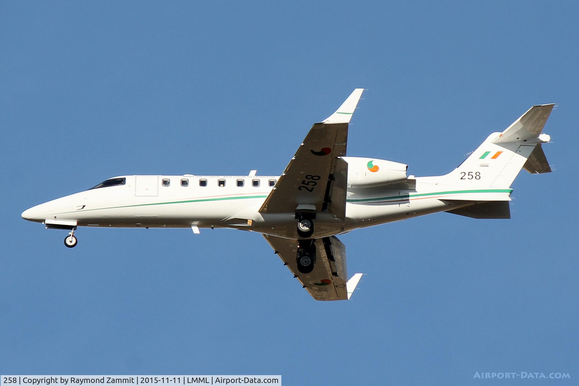 258, 2003 Learjet 45 C/N 45-234, Learjet45 258 Irish Air Corps