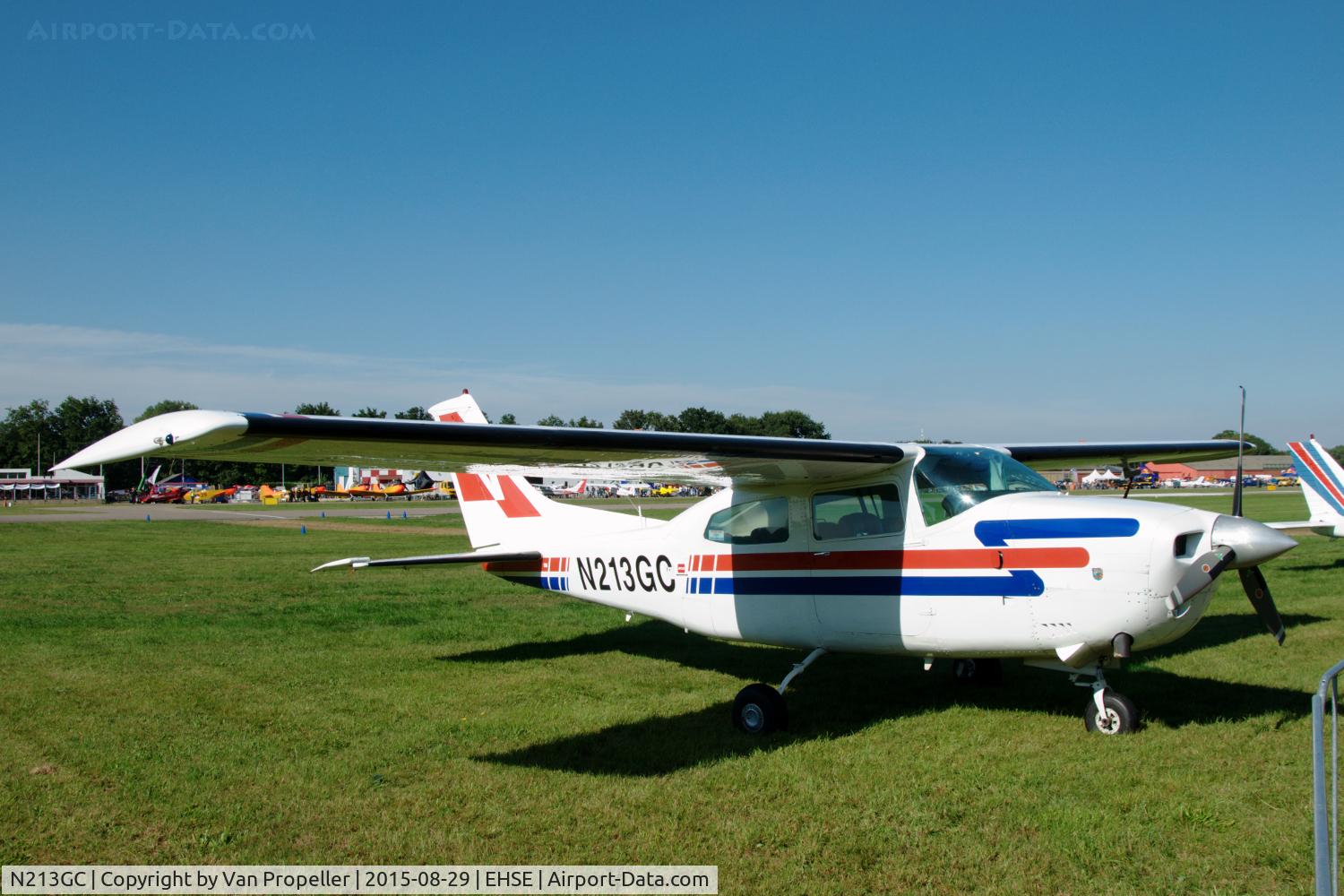 N213GC, 1978 Cessna T210M Turbo Centurion C/N 210-62368, Cessna T210M Turbo Centurion at Breda airport (Seppe), the Netherlands