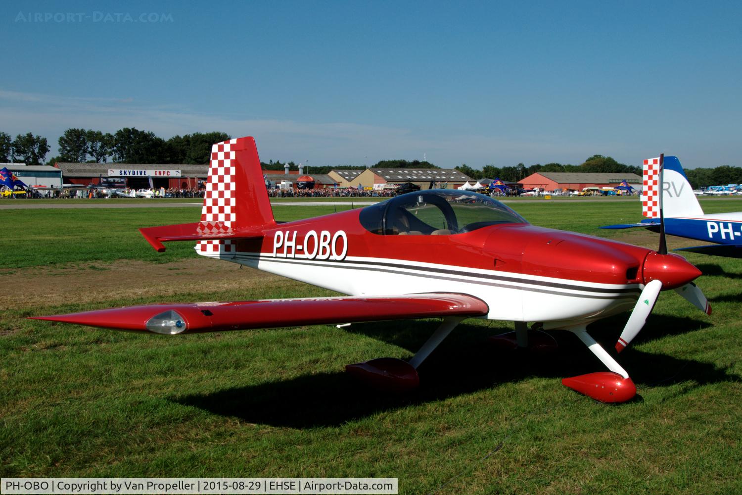 PH-OBO, 2011 Vans RV-7A C/N 72747, Van's RV-7A parked at Breda airport (Seppe), the Netherlands
