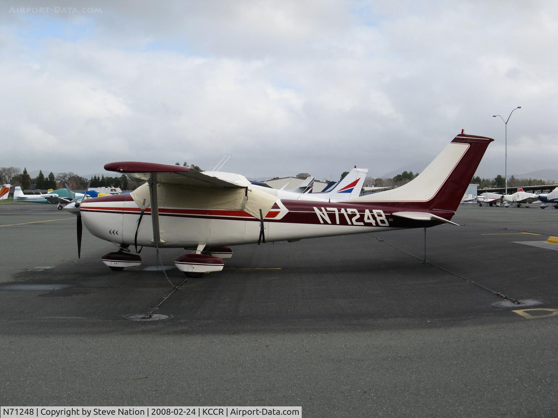 N71248, 1969 Cessna 182M Skylane C/N 18259550, 1969 Cessna 182M @ Buchanan Field, Concord, CA with cockpit cover