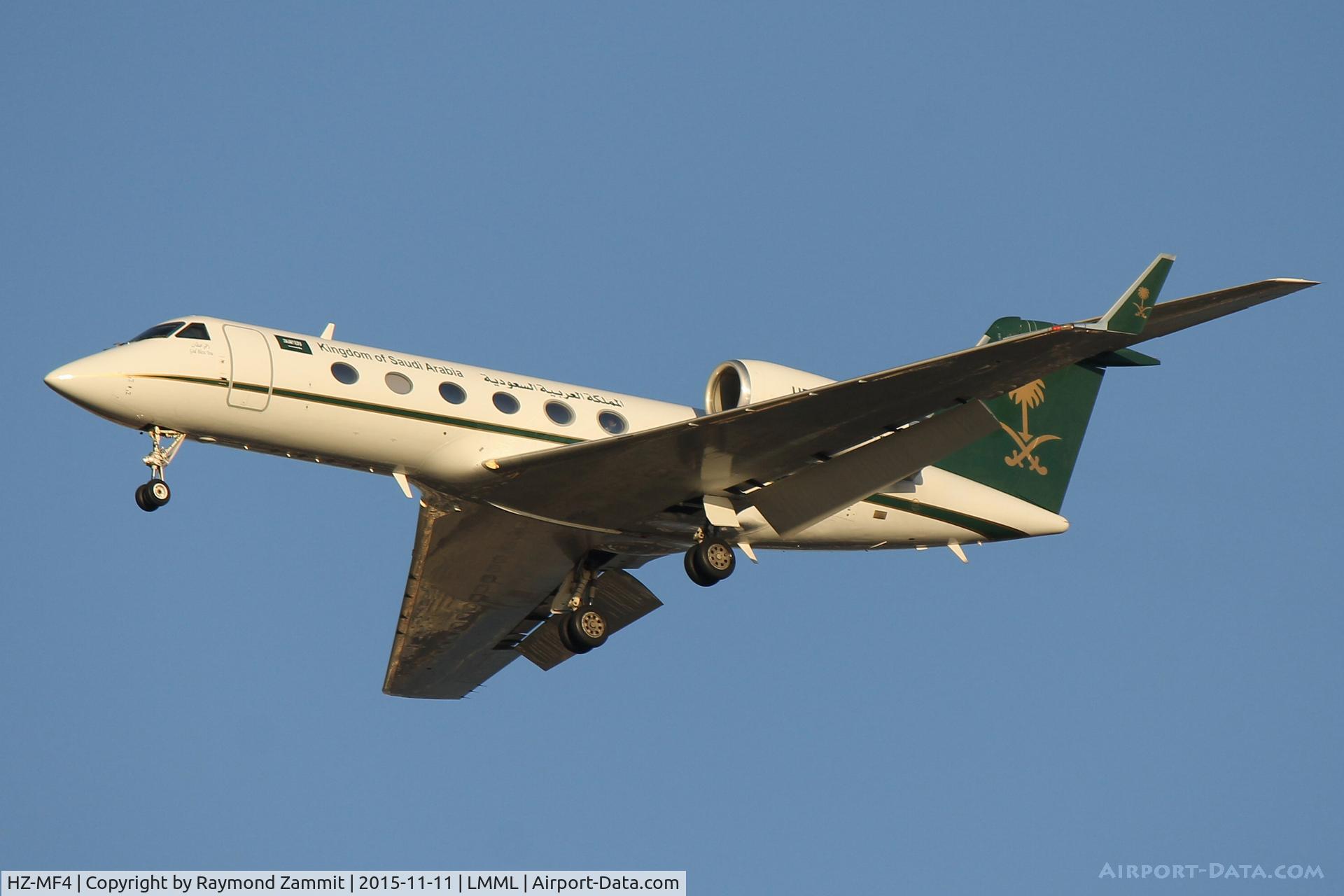 HZ-MF4, Gulfstream Aerospace 300 C/N 1525, Gulfstream300 HZ-MF4 Government of Saudi Arabia