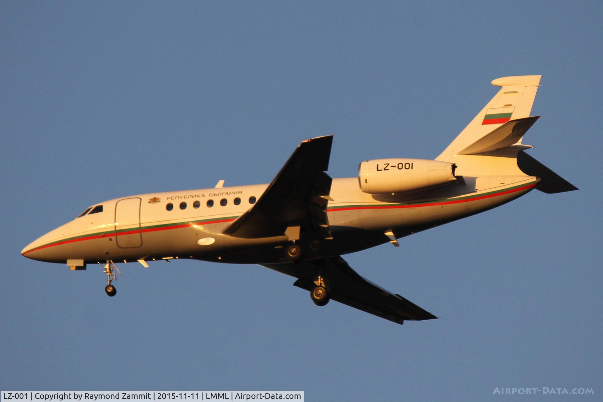 LZ-OOI, Dassault Falcon2000X C/N 123, Dassault Falcon LZ-001 Bulgarian Air Force
