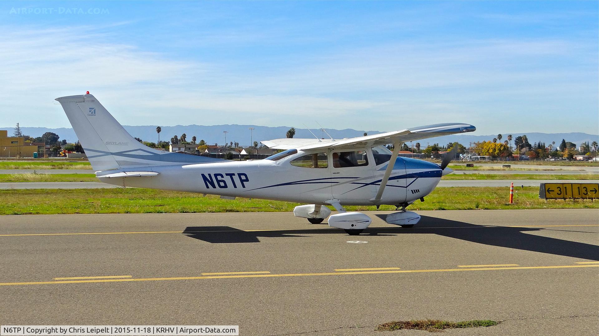 N6TP, Cessna 182P Skylane C/N 18263148, Locally-based Cessna 182P taxing to the fuel dock at Reid Hillview Airport, San Jose, CA.