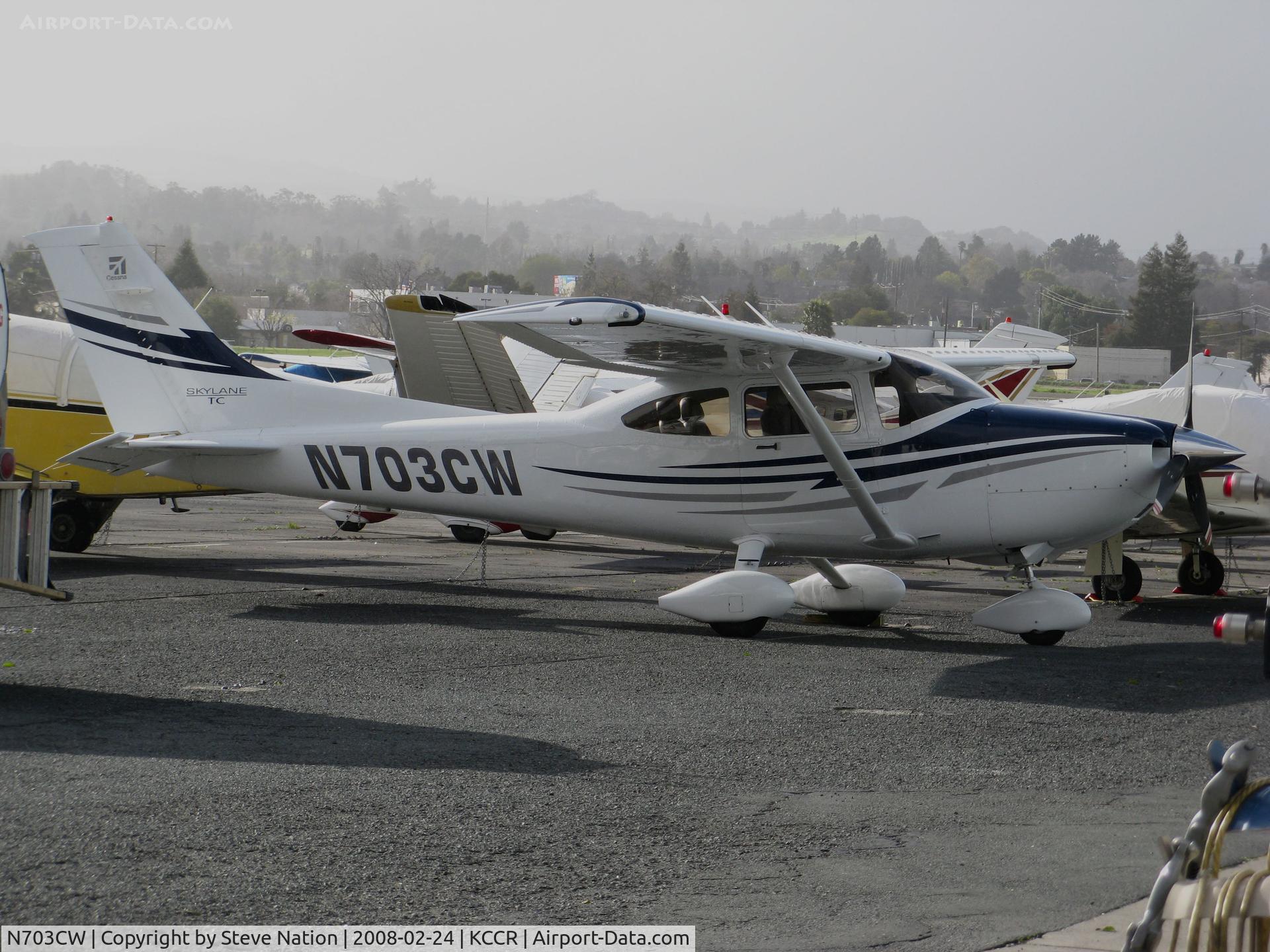 N703CW, 2005 Cessna T182T Turbo Skylane C/N T18208464, Locally-based 2005 Cessna T182T Turbo Skylane @ Buchanan Field, Concord, CA