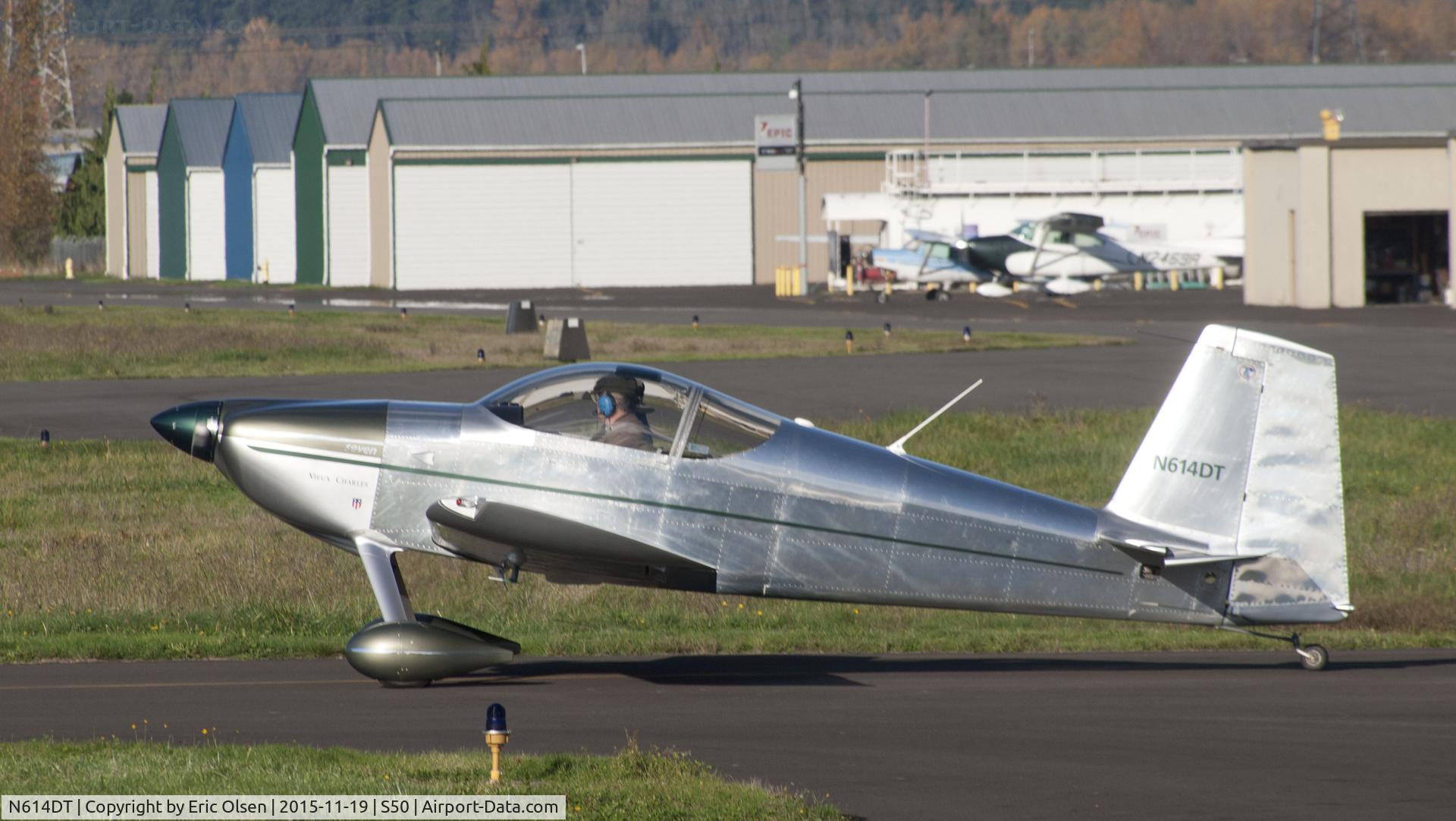 N614DT, 2007 Vans RV-7 C/N 7968, 2007 Vans RV-7 at the Auburn Airport.
